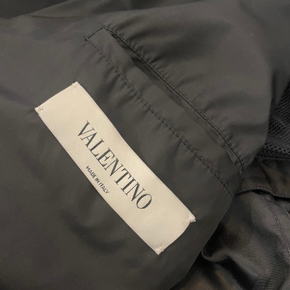 Valentino Mens Peacoat Camo Jacket Size 46/S - Picture 8 of 12